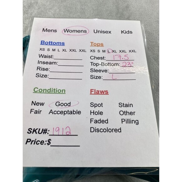 Abercrombie & Fitch Puffer Vest Hood Womens Large Navy Blue - Picture 9 of 9